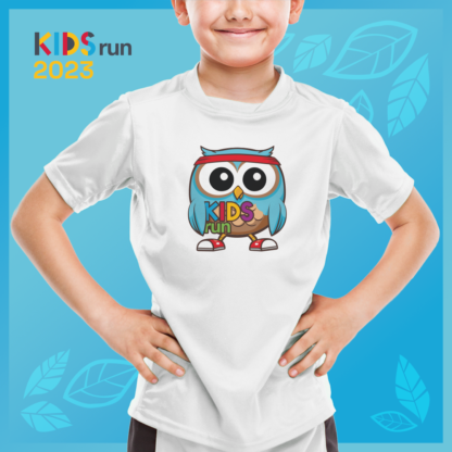 Koszulka bawełniana KIDS RUN 2023 dla najmłodszych - PRZEDSPRZEDAŻ
