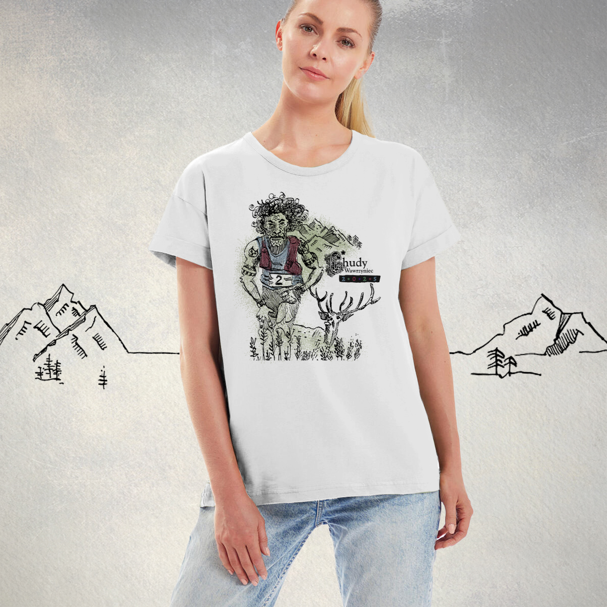 Koszulka lifestyle Chudy Wawrzyniec 2025 damska