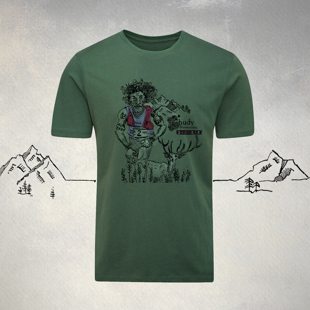 Koszulka lifestyle Chudy Wawrzyniec 2025 męska